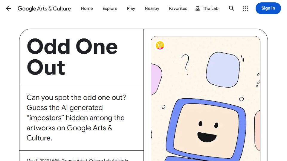 Odd One Out game preview